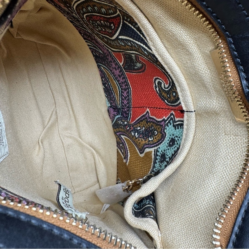 Spartina 449 Cora Hipster Paisley Crossbody Bag NWT - Picture 9 of 15